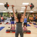 Image of a fitness class at Penryn Sports Centre