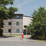 Entrance to Glasney Student Village