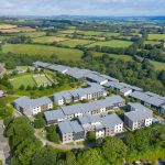 Aerial view of Glasney Village
