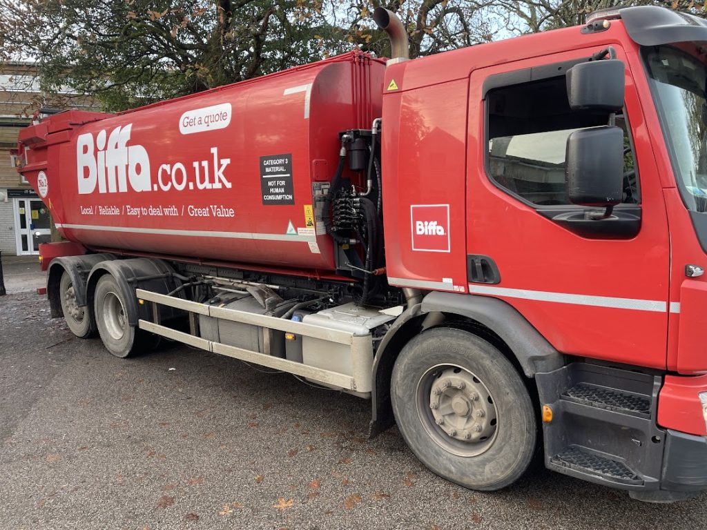 Biffa waste lorry
