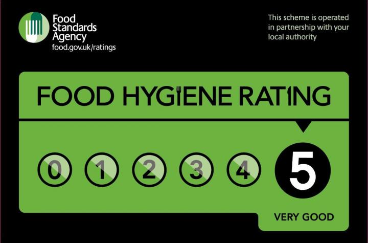 Penryn Campus Food & Drink Outlets Receive 5* Hygiene Rating