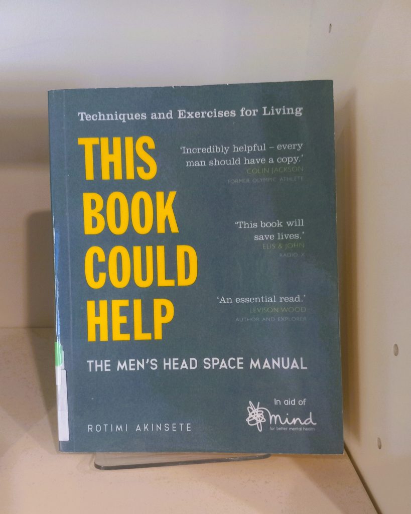 Image of the book This Book Could Help: the Men’s Head Space Manual, by Rotimi Akinsete