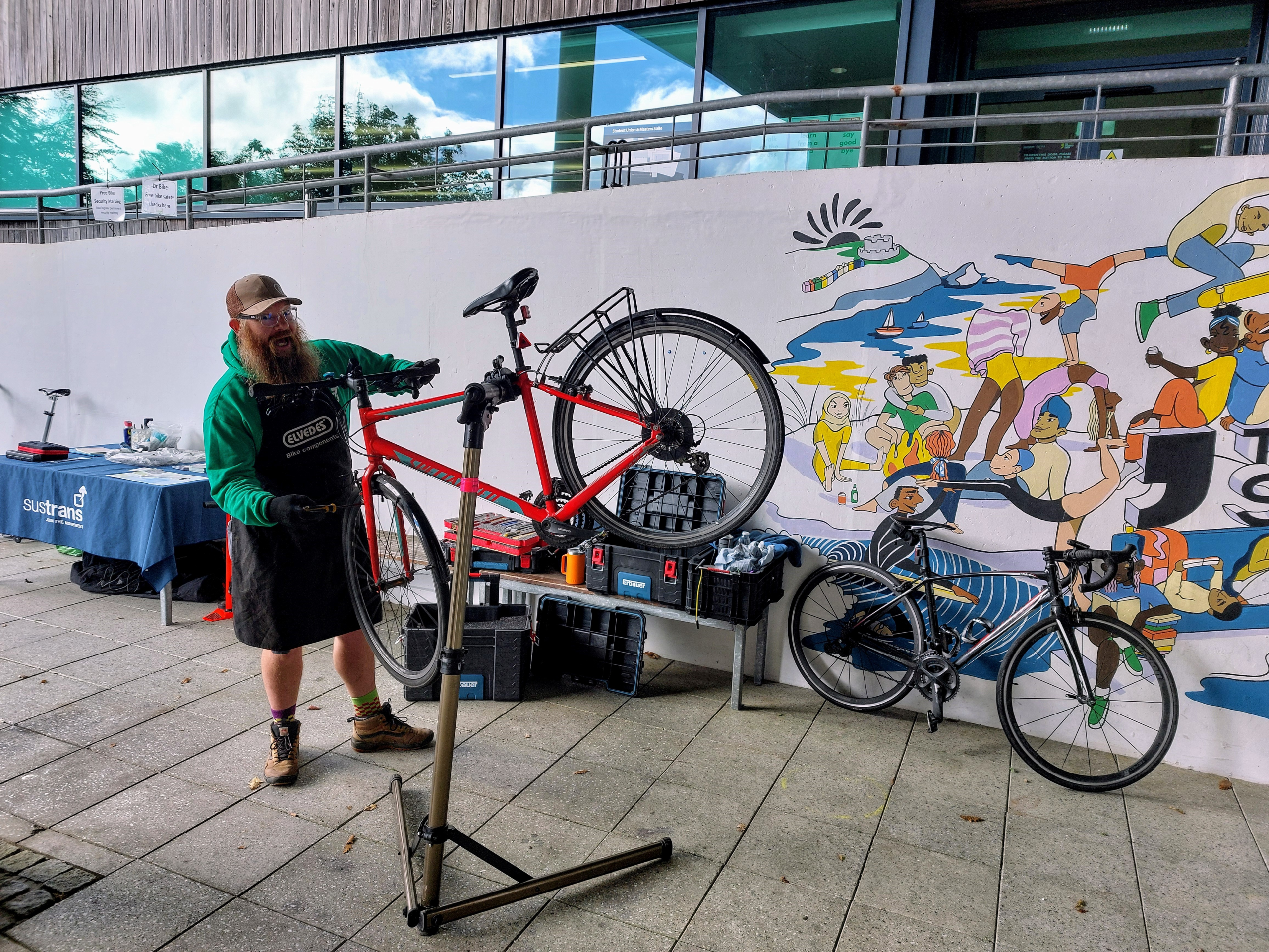 Free Bike Repair, Maintenance & Security Marking with Sustrans